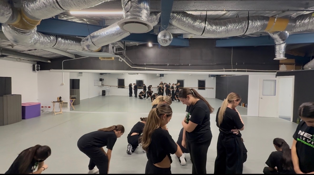 Dance class at Next Level Performing Arts Castle Hill